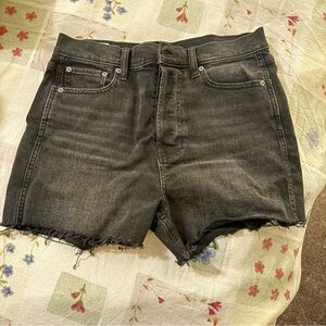 GAP Black Cheeky Denim Shorts